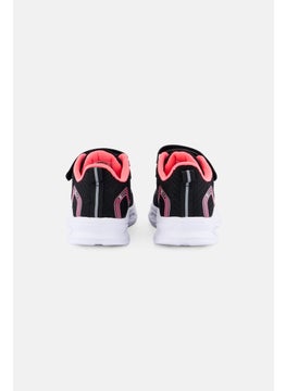 RBX Kids Girl Velcro Closure Running Shoes, Black  - Image 3