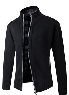 Men's Casual Thickened Long Sleeved Knitting Cardigan