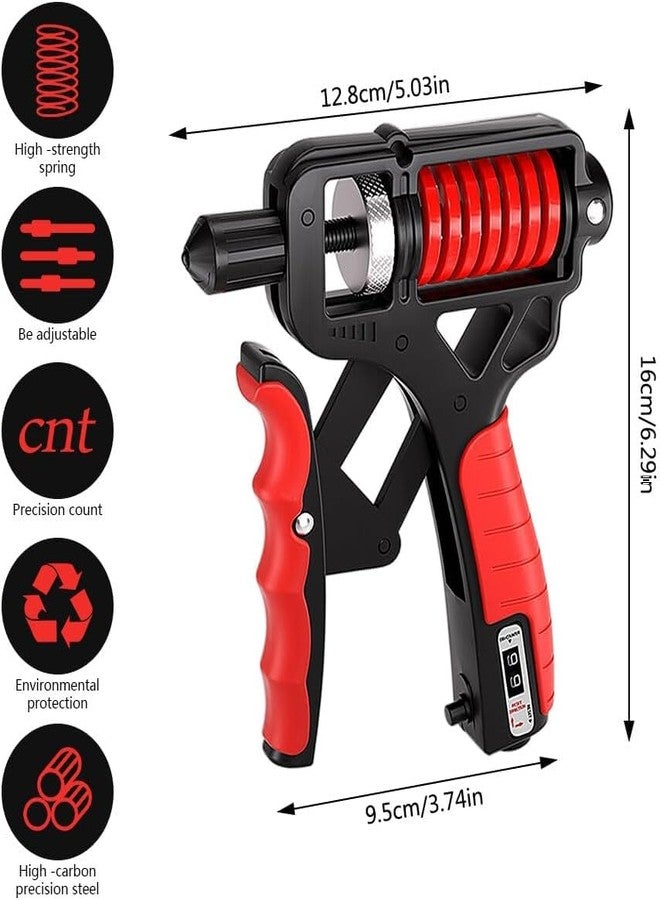 ZIVIK Adjustable Counter Hand Grip Strengthener, Hand Gripper for Men & Women for Gym Hand Exercise Equipment to Use in Home for Forearm Exercise, Finger Exercise Power Gripper - Image 3