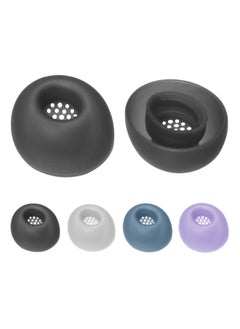 For JBL Live Buds 3 Colorful Pod Headset Ear Cover Beam3 Silicone Cover Ear Cover Ear Cap Accessories-Color:Deep Sea Blue