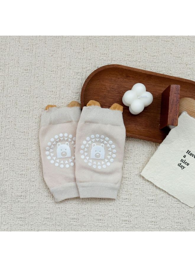 Baby Crawling Knee Pads Summer Thin Baby Walking Knee Pads Elbow Pads Toddler Learning To Crawl Anti-fall Leg Guards