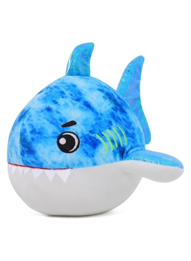 Happy Lines Gifts Dream Beams glow in the dark - , Steven the shark (7.5"/18cm) - Vacuum Pack w/ hangtag  - Image 2