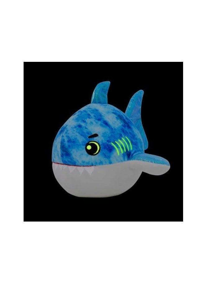 Happy Lines Gifts Dream Beams glow in the dark - , Steven the shark (7.5"/18cm) - Vacuum Pack w/ hangtag  - Image 4