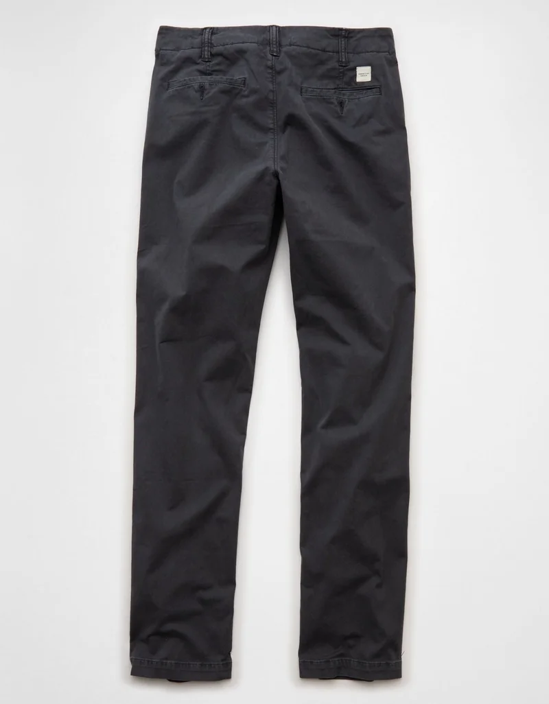 American Eagle  AE Flex Original Straight Lived-In Khaki Pant for Men | Best Price UAE