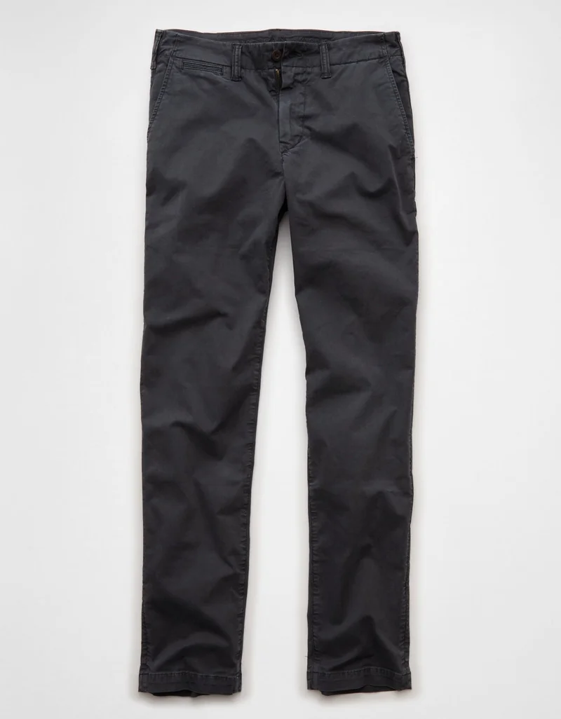 American Eagle AE Flex Original Straight Lived-In Khaki Pant