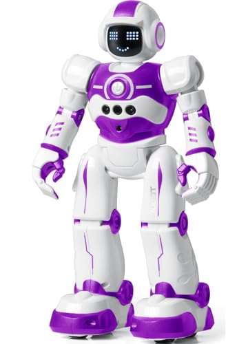 EduCuties Robot Toys for KidsProgrammable Remote Control Smart Walking Dancing Robot Toy with Gesture Sensing for Age 4 5 6 7 8 9 10 Year Old Boys Girls for Birthday PresentPurple - Image 1