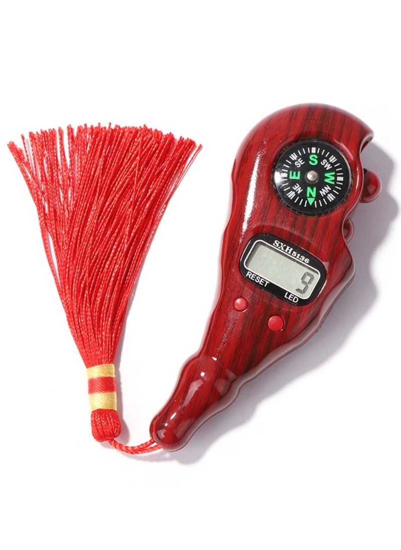 DubaiGallery - Tasbih Counter Digital Tally Counter With Compass New Version Muslim Prayer Counter, Rotating Prayer Beads - Image 1