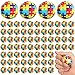 Arrowbash Autism Awareness Stress Ball Autism Awareness Accessories Bulk 157 Inch Multicolor Sensory Stretchy Ball Autism Awareness Gift for Autistic Children Women Men Therapist72 Pcs - Image 2