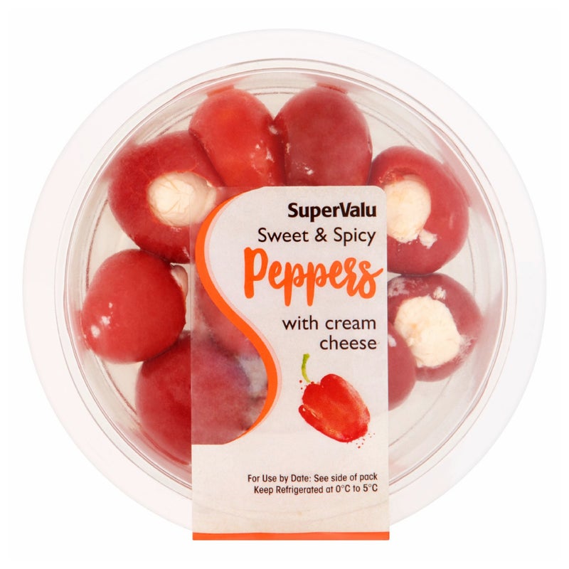 Supervalu Sweet & Spicy Peppers with Cream Cheese - 100 g - Image 2