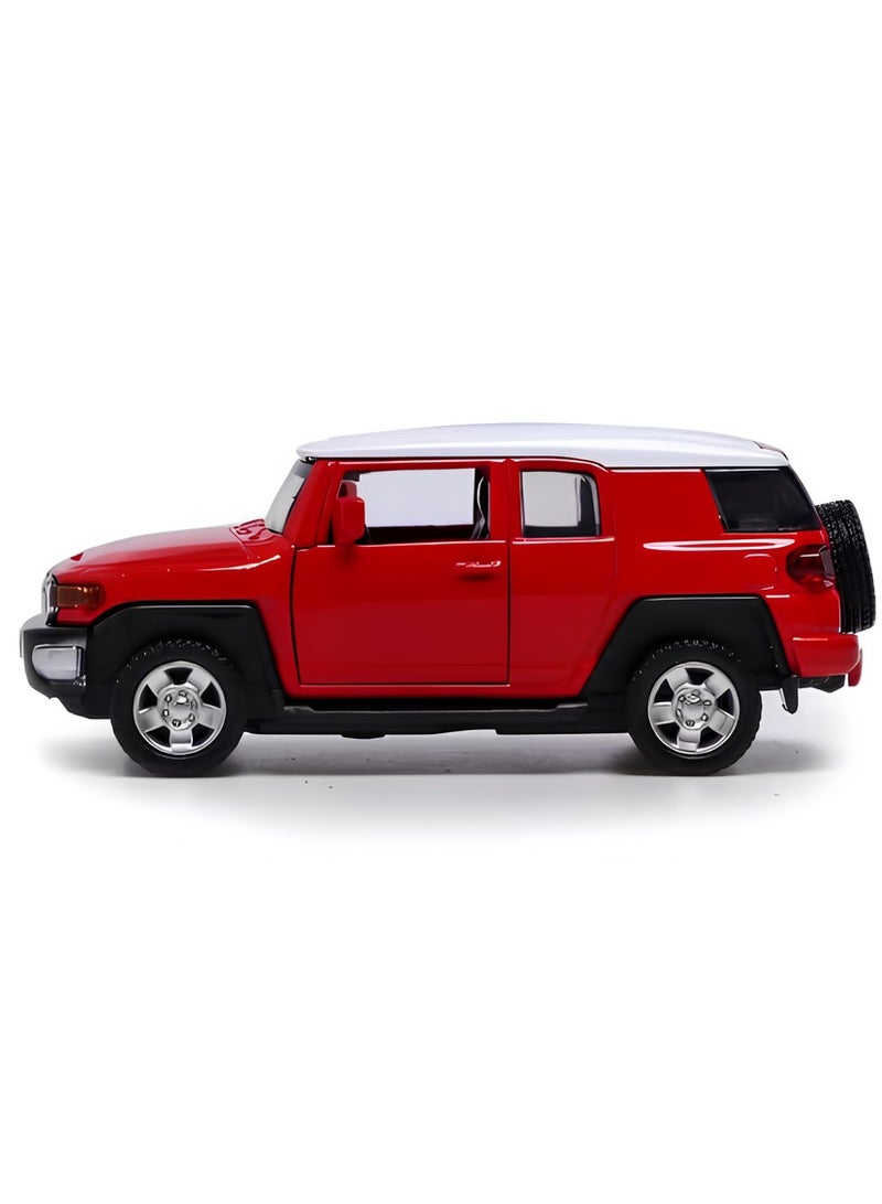 كار نموذج مجسم معدني لسيارة تعمل بالسحب للخلف مع ابواب قابلة للفتح - Image 3