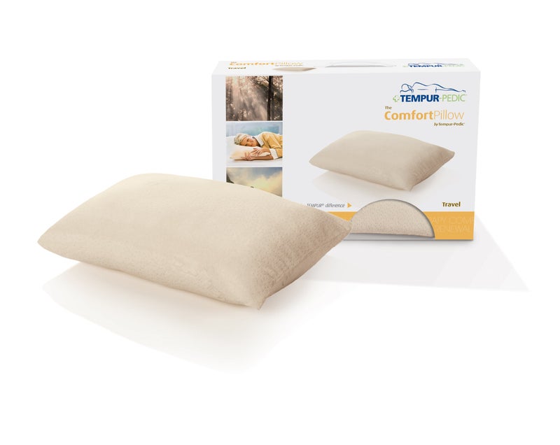 Tempur-Pedic TEMPUR-Comfort Pillow, Soft Feel, Travel - Image 1