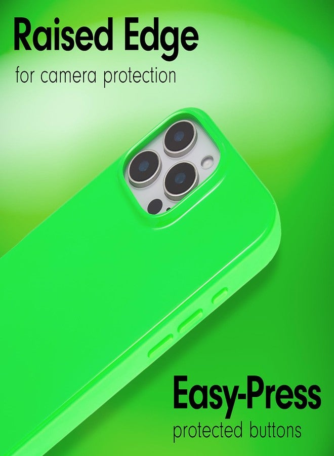 Sonix Case for iPhone 16 Pro | Compatible with MagSafe | 10ft Drop Tested | Gloss Neon Green - Image 5