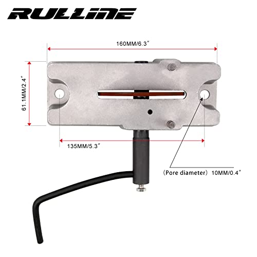 RULLINE Manual Piston Ring Filer & Grinder Tool Set - 120 Grit Carbide Grinding Wheel Included, Piston Ring Filing and Clearance Adjustment Tool Kit，Direct Replacement for 66785 66786 Models - Image 2