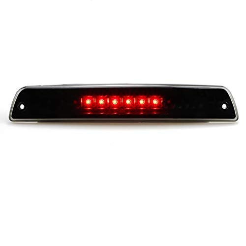 Tresound For 1994-2001 Dodge Ram 1500/2500/ 3500 Third 3rd LED Brake Light Cargo Lamp High Mount Brake Light Replacement (Black+ Smoke Lens) - Image 4