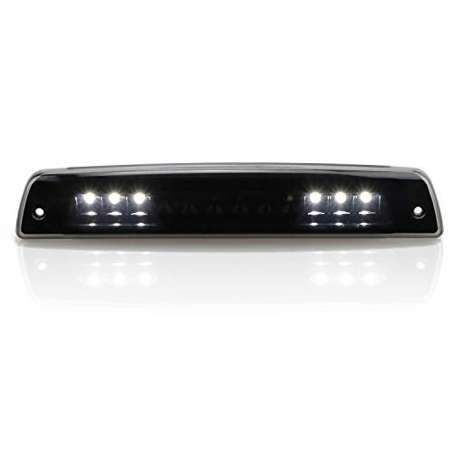 Tresound For 1994-2001 Dodge Ram 1500/2500/ 3500 Third 3rd LED Brake Light Cargo Lamp High Mount Brake Light Replacement (Black+ Smoke Lens) - Image 3
