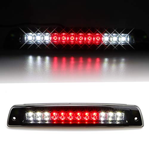 Tresound For 1994-2001 Dodge Ram 1500/2500/ 3500 Third 3rd LED Brake Light Cargo Lamp High Mount Brake Light Replacement (Black+ Smoke Lens) - Image 2
