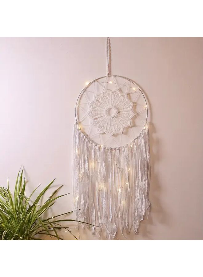 Bohemian Handmade Macrame Wall Hanging Tapestry 1pc Art Deco Style Woven Wall Art for Bedroom Living Room Home Decor - Image 4
