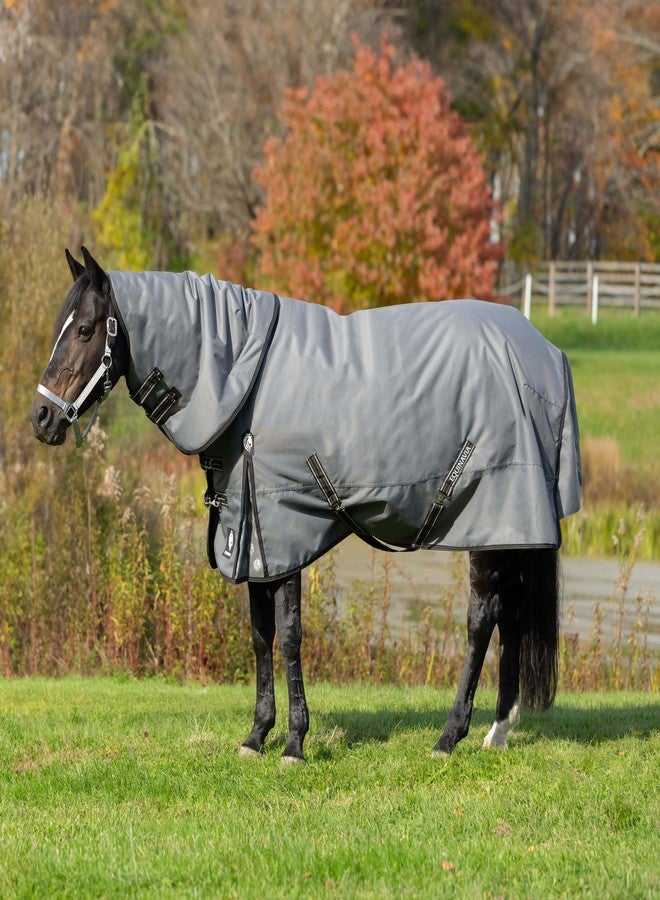 Equinavia Arktis Turnout Neck Cover No Fill | 1200 Denier - Carbon Gray - M - Image 3