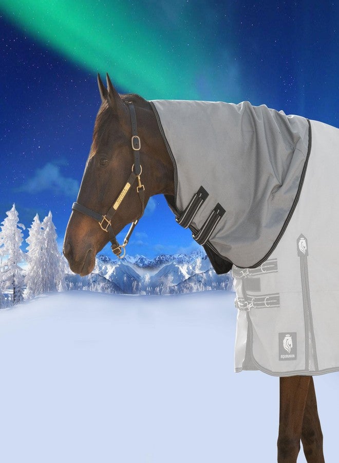 Equinavia Arktis Turnout Neck Cover No Fill | 1200 Denier - Carbon Gray - M - Image 1