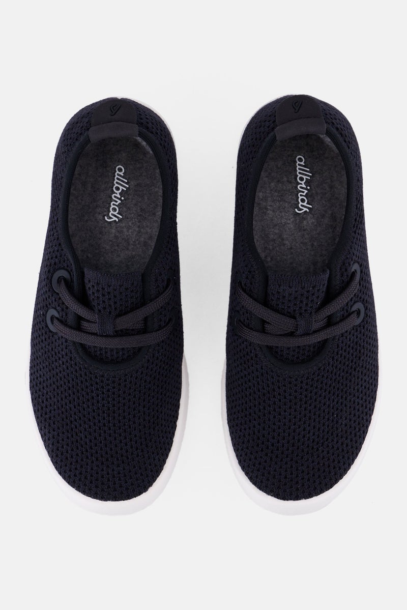 Allbirds Women Wide Lace Up Casual Shoes, Navy - Image 3