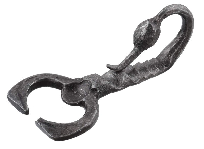 Scorpion Hand Forged Iron Beer Bottle Opener  Handmade by Evvy Functional Art