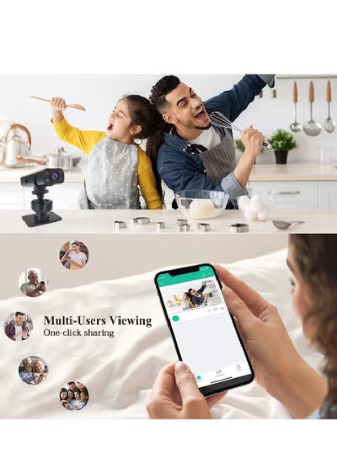 GULFLINK WK13 Mini Wireless Wi-Fi Remote Monitor Camera Home security IP Camera Smart - Image 4