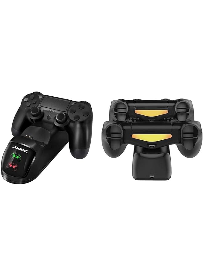 SCIENISH Ps4 Dual Shock Controller Dual Usb Charging Charger Docking Station For Ps4/Ps4 Slim/Ps4 Pro Controller - Image 2
