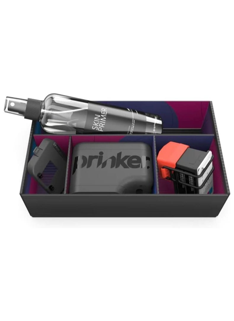 Prinker Prinker M Temporary Tattoo Printer with Color Cosmetic Ink, Skin-Safe and Water-Resistant Tattoos  - Image 3