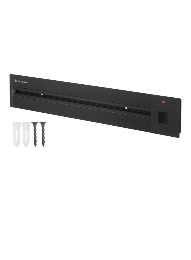 NIBEMINENT Electrical Outlet Track Black - Image 2