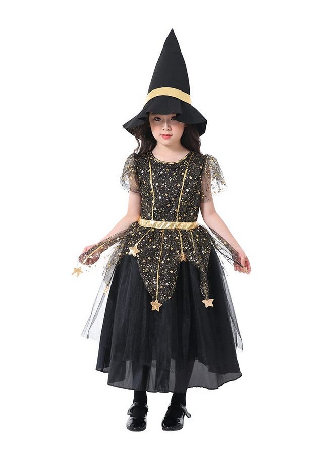 Seasons - Girls Twilight Witch Costume (M(8-10)) - Image 1