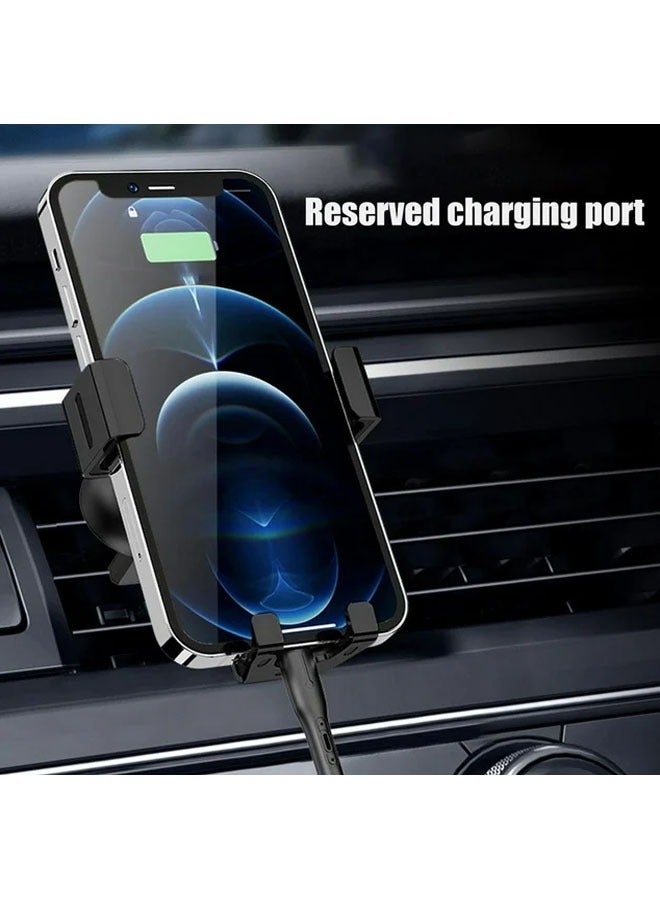 General Car Phone HolderCar Air Outlet Phone HolderUniversal Phone Holder Hands-free Holder is suitable for most smartphones  - Image 4