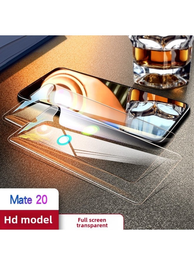 For Huawei Mate40 Tempered Film Mate30pro Full Screen Coverage 20x Full Mete10 Film Mask 20pro-Color:Fully Transparent-hd Version-Size:Mate20  - Image 1