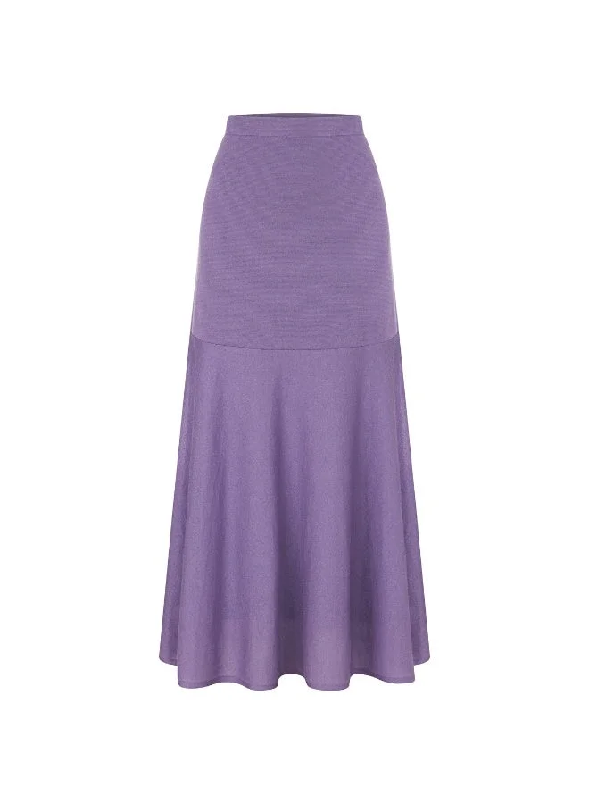 Ipekyol  Flared Fit Long Knit Skirt for Women | Best Price UAE