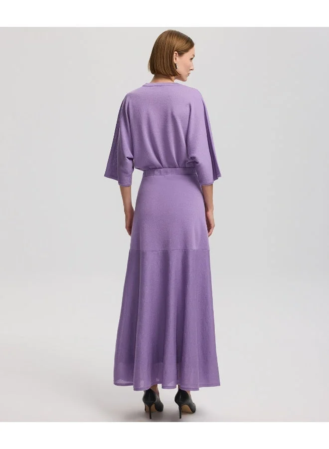 Ipekyol  Flared Fit Long Knit Skirt for Women | Best Price UAE