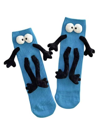 Fuzzy Socks with Grips, Couple Holding Hands Socks, 3D Doll Couple Sock, Unisex Holding Hands Sock, Magnetic Socks, Mid-Tube Socks, Matching Couple Socks - pzsku/Z66B2BC01989BCCE15209Z/45/_/1740629509/120b612e-09af-45f5-8e1d-675937123c74