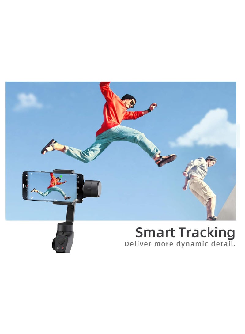 Stabilizer 3 Axis Smartphone Stabilizer 15 Hours Battery Life with Case and Mini Tripod, Anti-shake Lossless for iPhone Samsung Huawei Xiaomi  - Image 3