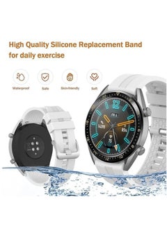 Generic Silicone Bands 22MM Strap For Samsung galaxy watch3 45mm/galaxy 46mm/Gear S3/Huawei watch GT3 46MM/GT2E/GT2 Pro/GT GT2 46MM/Honor Magic Watch2 46mm/Amazfit GTR 2/2e/3/4  - Image 2
