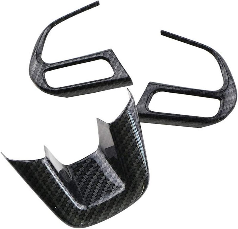 Wivplex Carbon Fiber Steering Wheel Cover Trim for Jeep - Image 2
