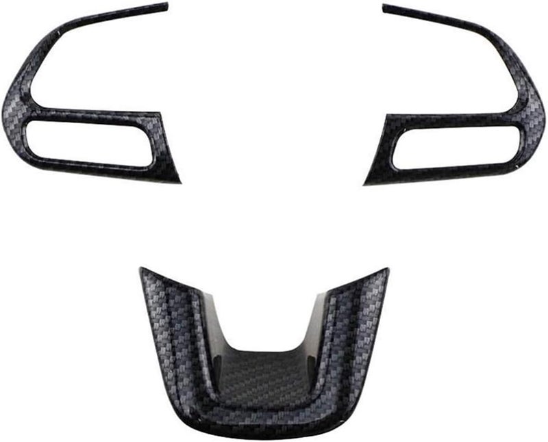 Wivplex Carbon Fiber Steering Wheel Cover Trim for Jeep - Image 1