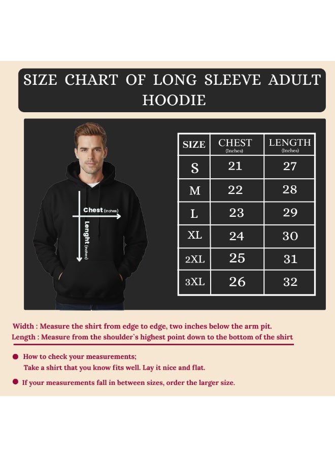 PRINTSHOP4ME Hoodie For Men-Pullover Classic Hoodie For Mens-Soft&Comfortable Hoodie For Daily Wear,No Zipper,Warm&Stylish Sweatshirt For Fall&Winter - Image 2