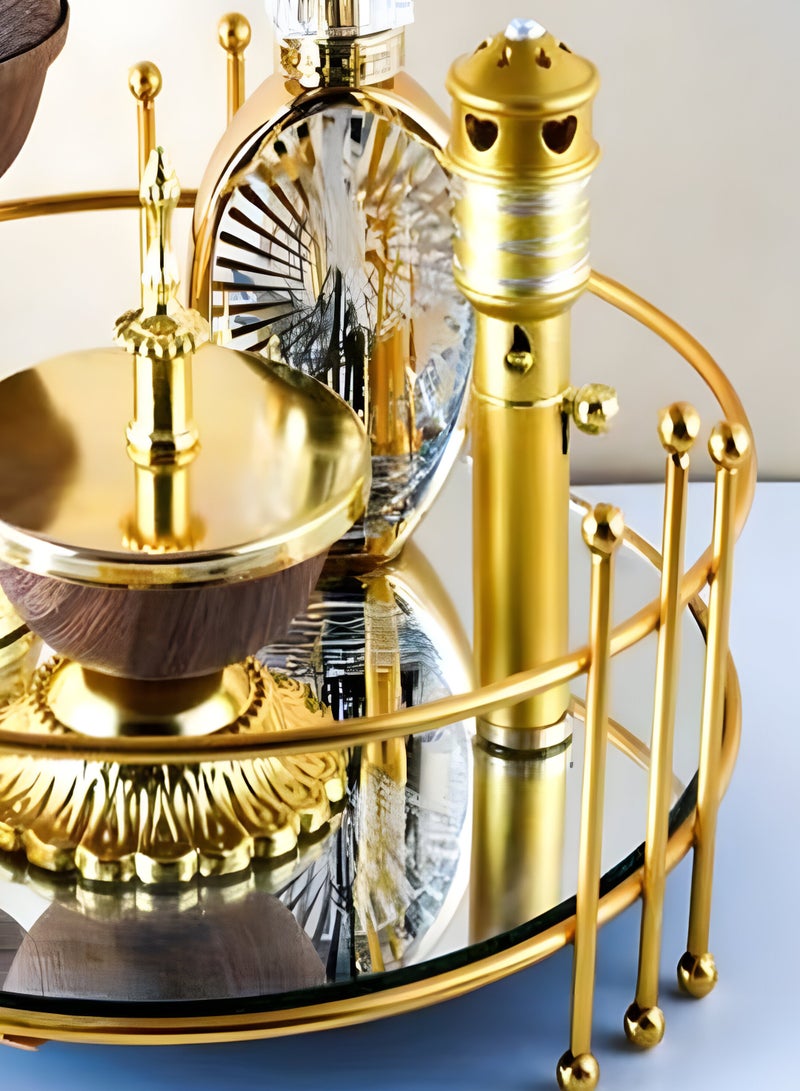 Elegant Design Incense Burner Set Arabic Oud Holder for Home and Office Fragrance - Image 2