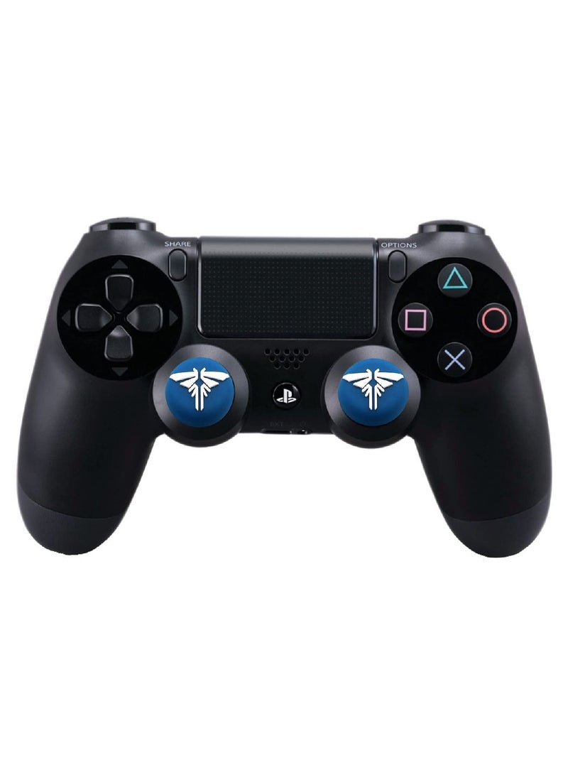 يونك 4 قطع تحكم سيليكون الإبهام قبضة عصا التحكم Thumbstick للبلايستيشن 5 و PS4 SY31  - Image 4