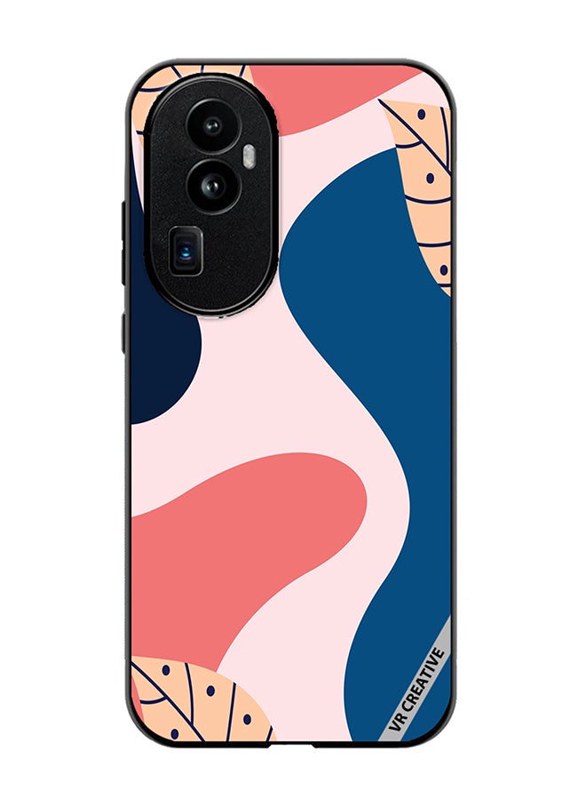 VR CREATIVE Protective Case Cover For Oppo Reno 10 Pro Plus Abstract Modern Digital Painting Fashion Design Multicolour - Image 1