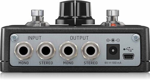 TC Electronic DITTO X2 LOOPER Highly Intuitive Looper Pedal with Dedicated Stop Button and Loop Effects - Image 4