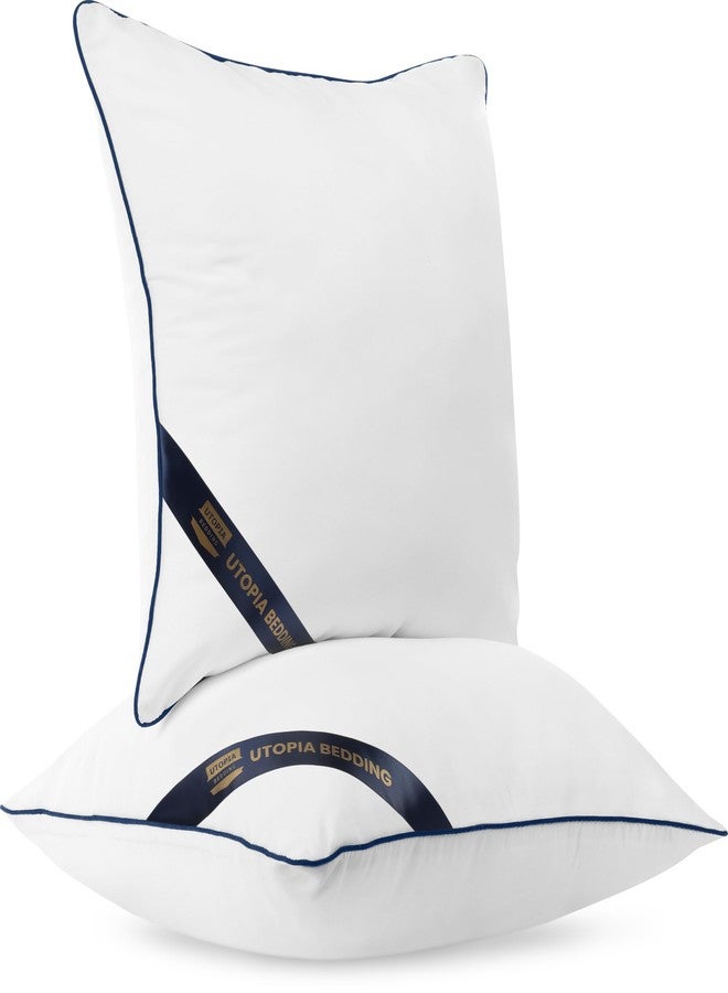Utopia Bedding Throw Pillow Inserts, Decorative Indoor Pillows for Sofa, Bed, Couch, Cushion Sham Stuffer (2, 60x60 cm (Pack of 2)) - Image 4