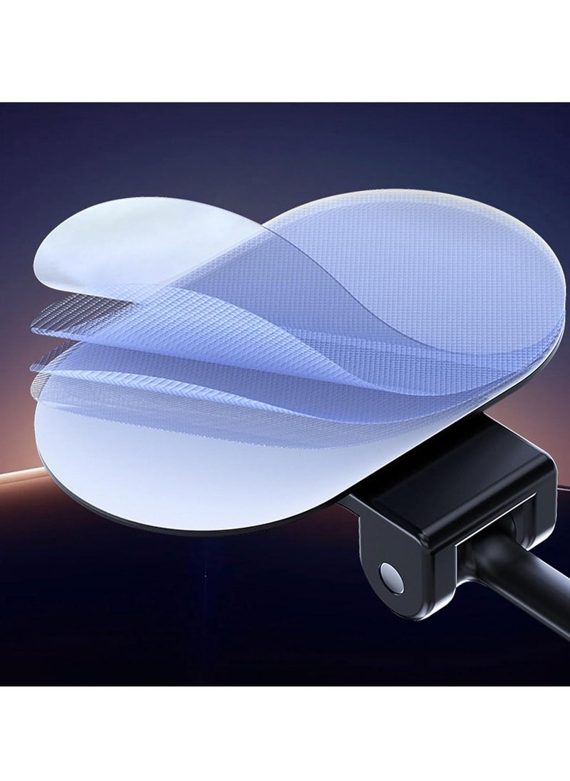 NEW Magnetic Phone Car Mount - 360-Degree Rotating and Folding Stand for iPhone 15, 14, 13 Pro Max Plus with MagSafe Compatibility