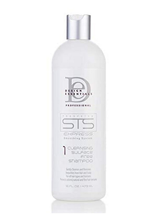 Design Essentials Strengthening Therapy Sulfate Free Shampoo 16 Oz  - Image 4