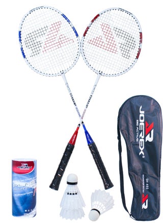 Badminton Racket Set of 2 Pcs With 3 Shuttlecocks And A Carry Bag - Premium Quality Rackets With Comfortable Grip, Official Size and Weight, Best Choice for Professionals and Beginners - pzsku/Z66B3C22175AF8A5DAF41Z/45/_/1725383567/0d2bf96f-b8e1-411d-8fd2-5f3b90eaaf36