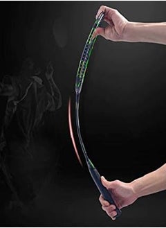 Joerex Badminton Racket Set of 2 Pcs With 3 Shuttlecocks And A Carry Bag - Premium Quality Rackets With Comfortable Grip, Official Size and Weight, Best Choice for Professionals and Beginners  - Image 4