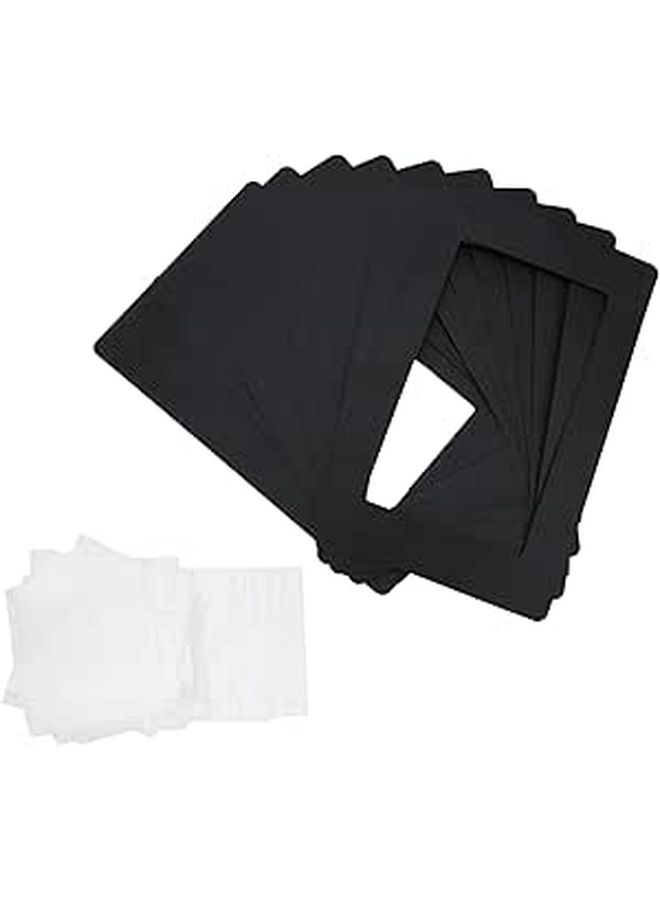 10 Pcs 3D Printer Screen Protector Gasket Sticker For Resin Vat Leak Prevention Transparent Compatible With Photon And D7 Printers - Image 1
